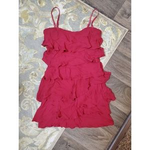 BcBgMaxazria Ruffle Mini Dress